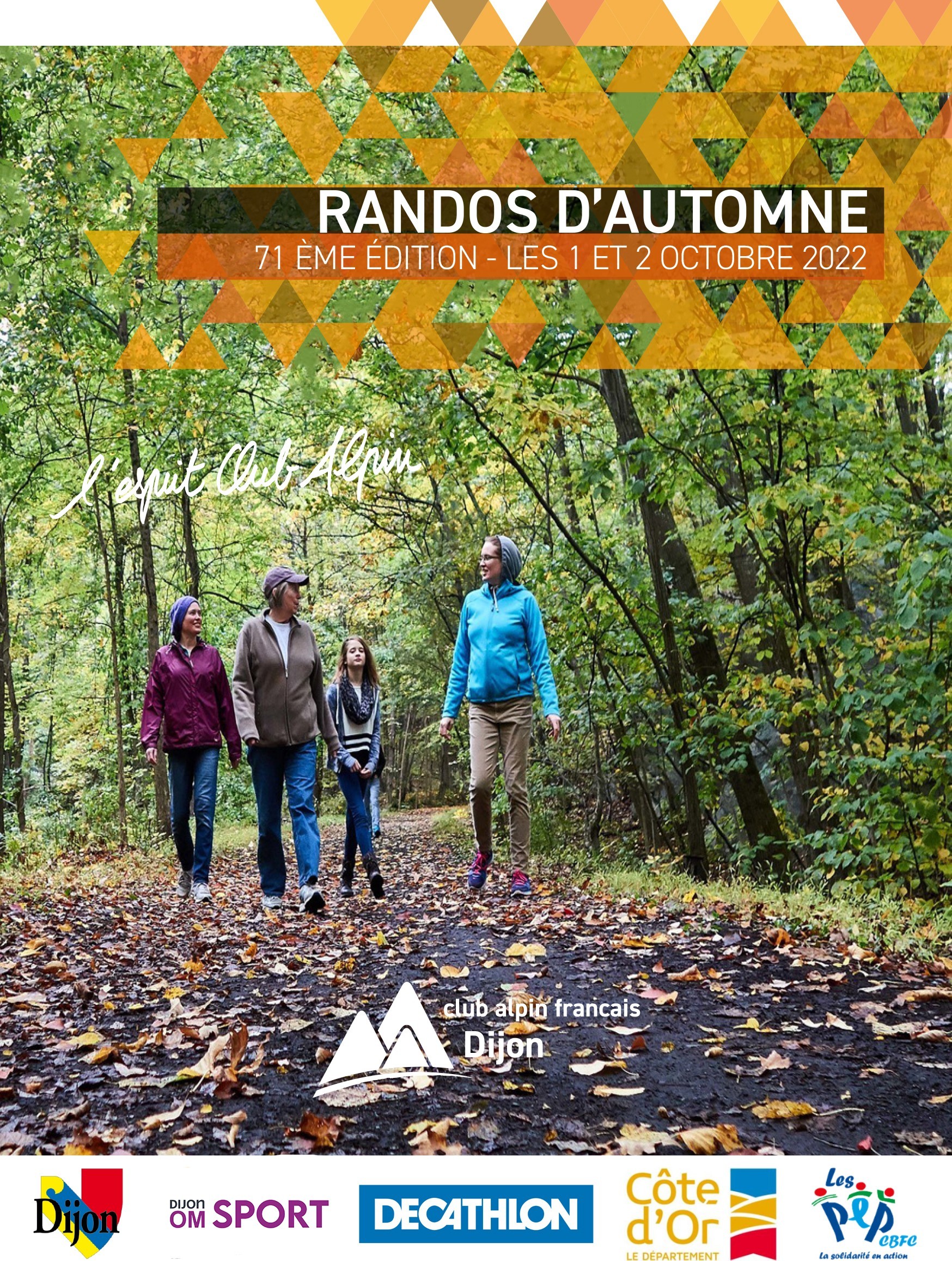 Le club alpin français organise des randos d automne