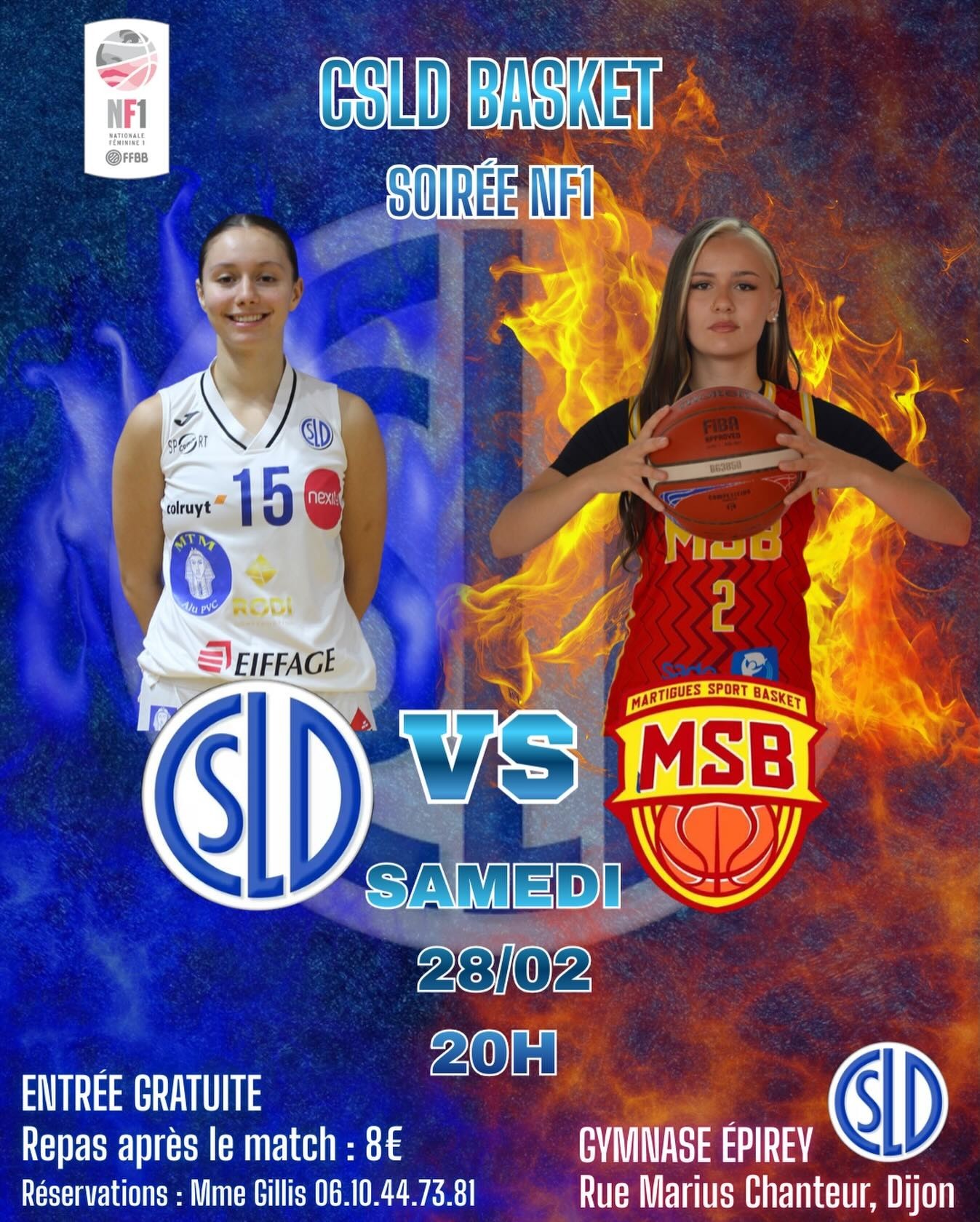 CSLD / Martigues sport basket