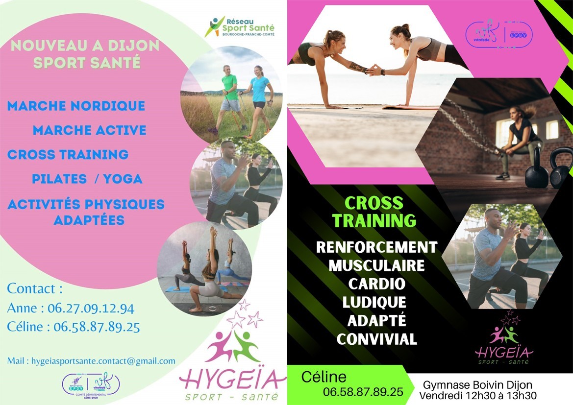 Hygéïa Sport santé vous propose de nouvelles activités !