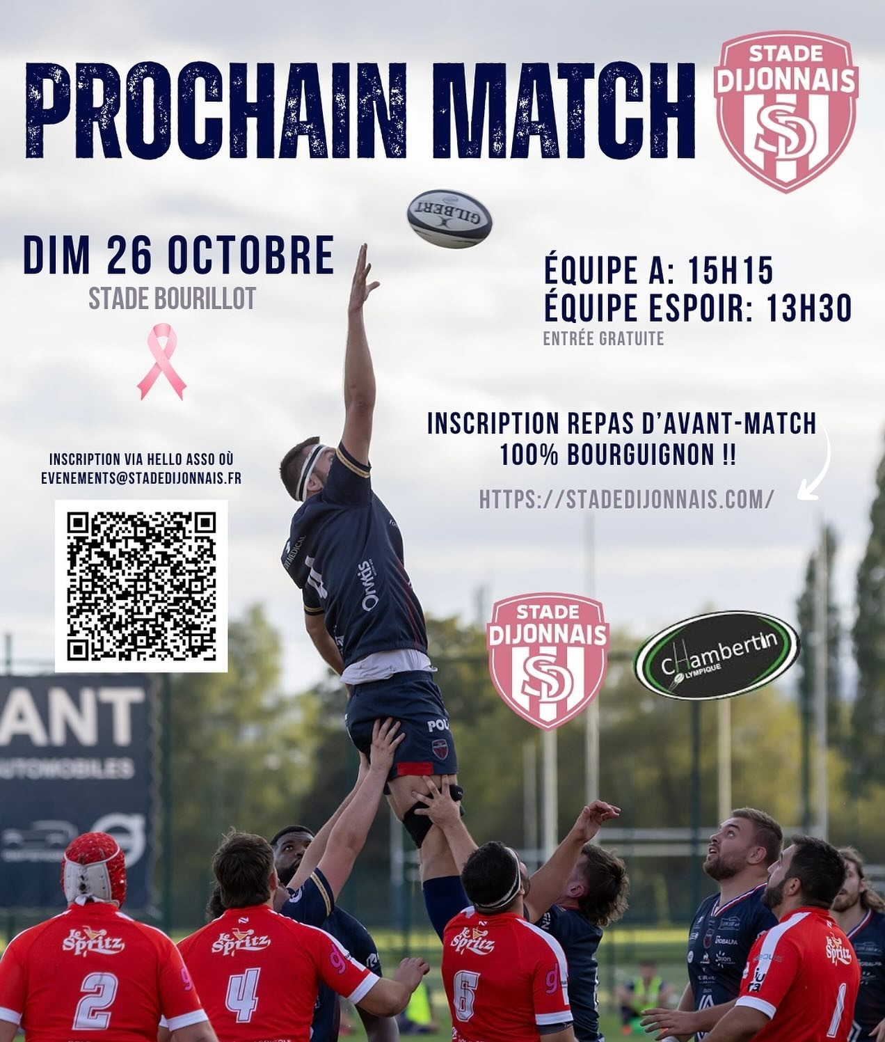 Stade Dijonnais / Gevrey-Chambertin