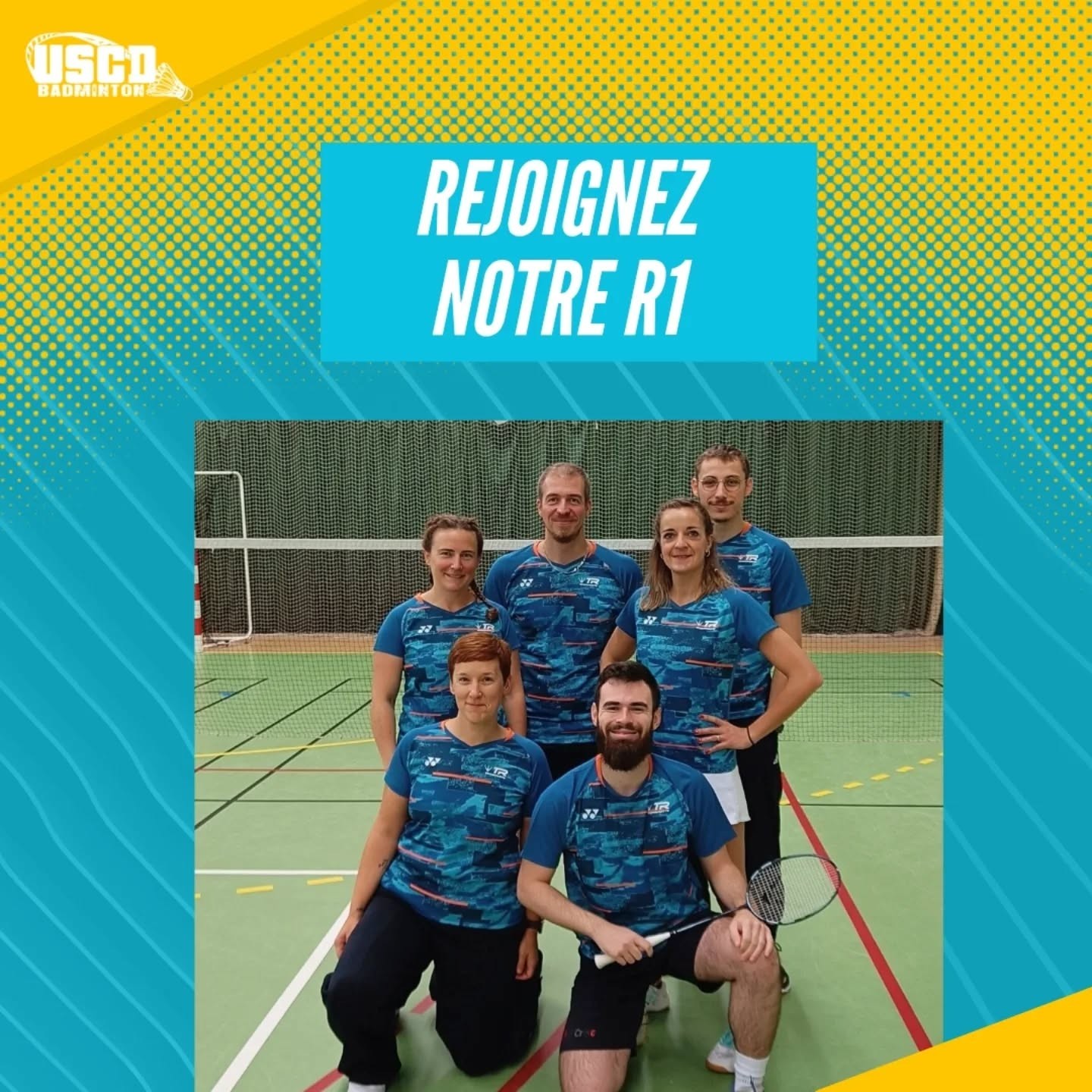 USCD badminton : Rejoignez notre R1
