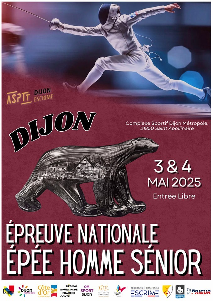 Epreuve nationale épée homme sénior