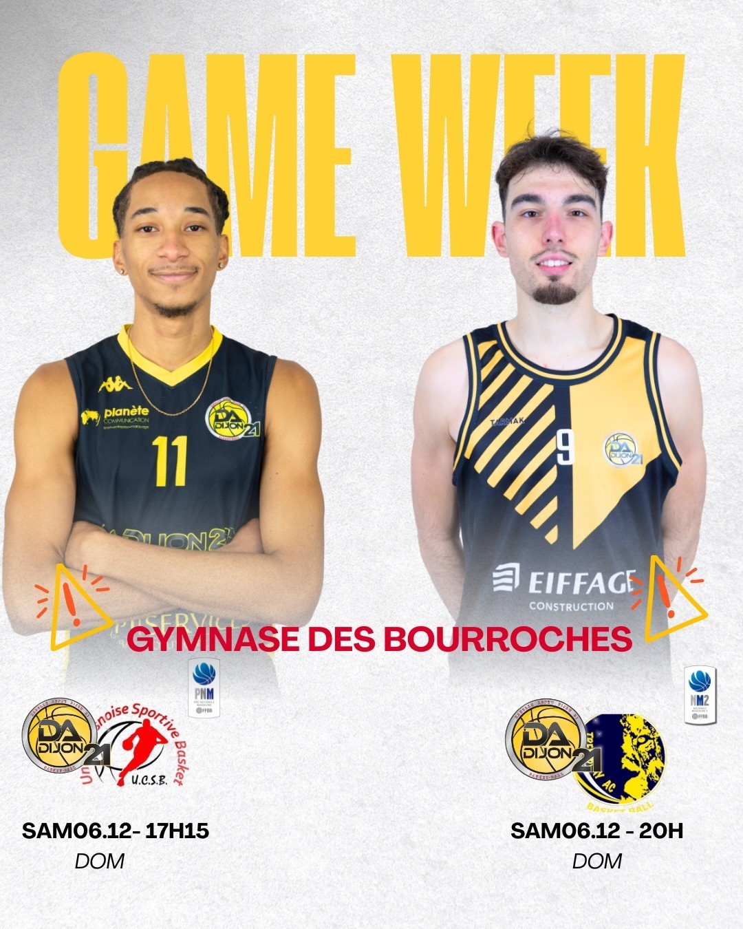 Game week pour Da Dijon 21