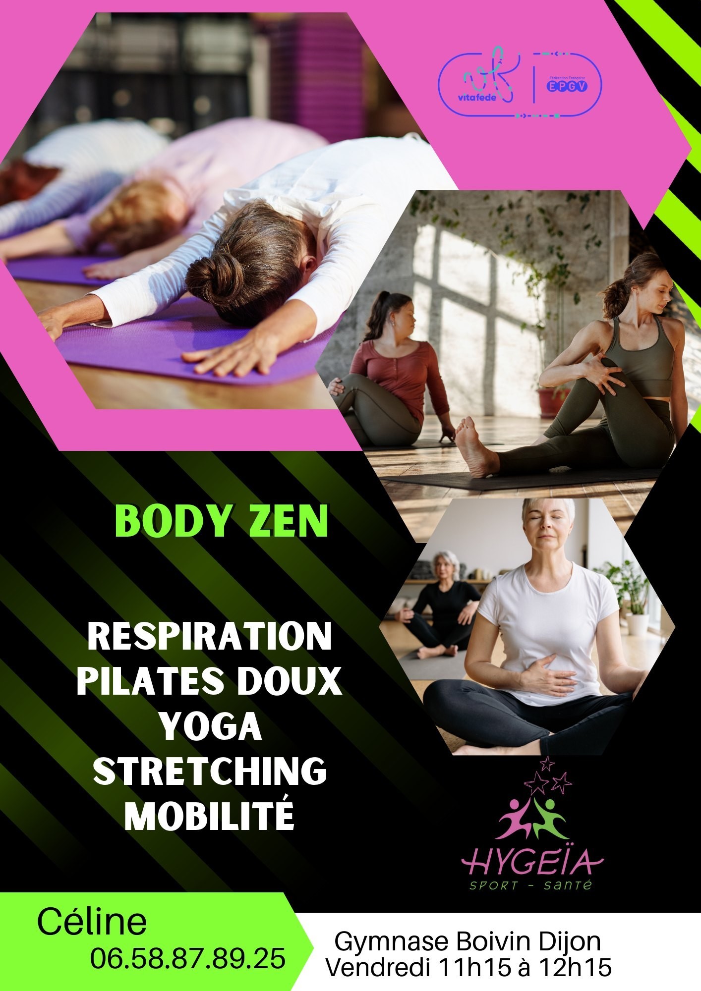 Body Zen proposé par Hygéïa Sport Santé