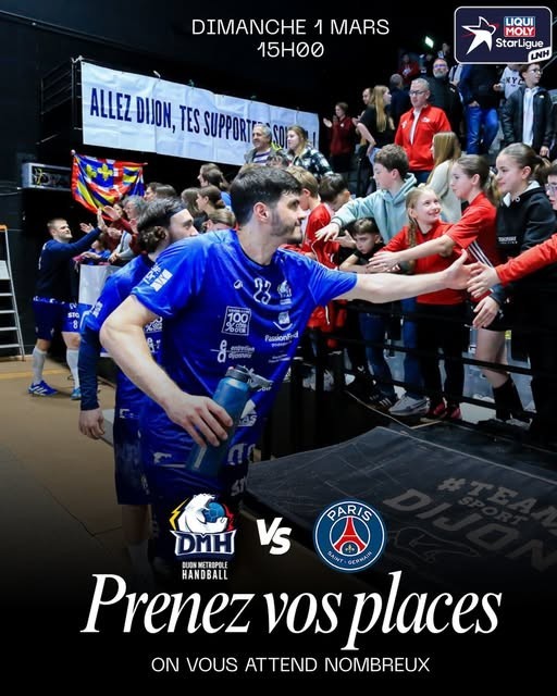 Dijon métropole handball / Paris