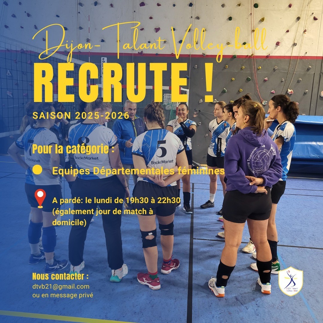 Le DTVB recrute !