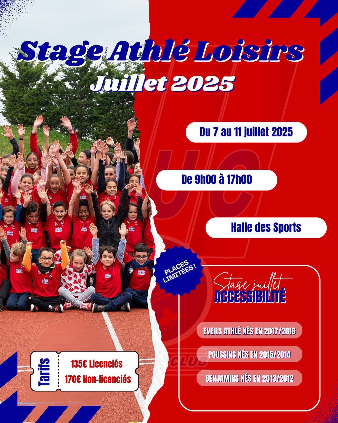 Stage athlé loisirs