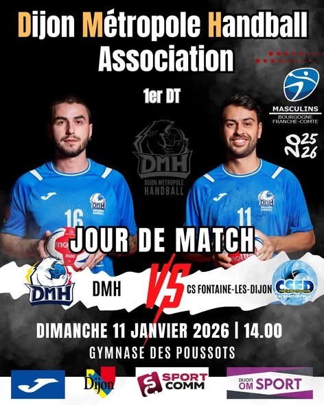 Dijon Métropole Handball association / CS Fontaine les Dijon
