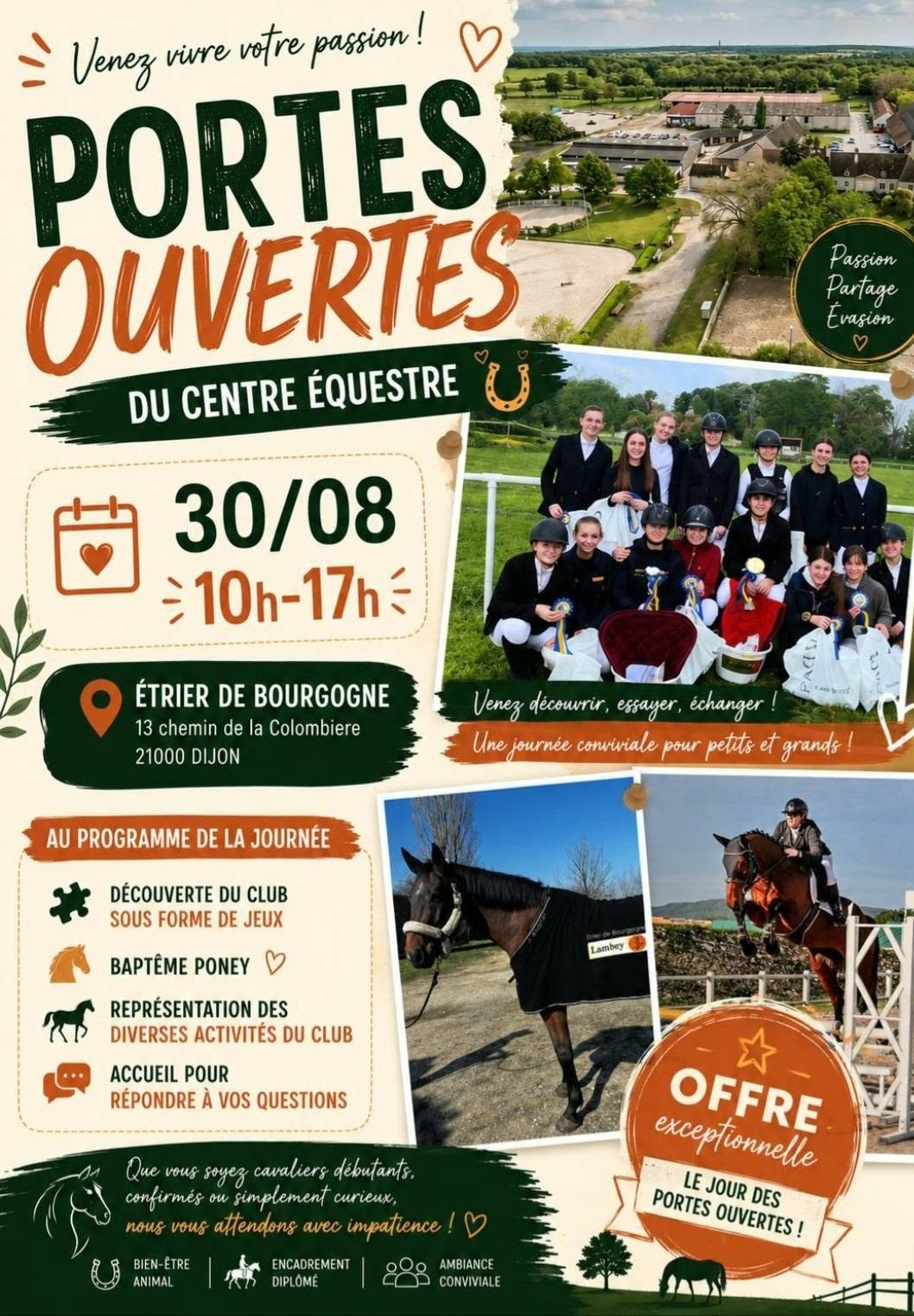 Portes ouvertes du centre équestre