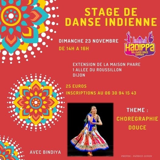 Stage danse indienne