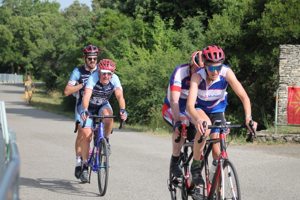2 tandems dijonnais de retour aux championnats de France de paracyclisme sur route