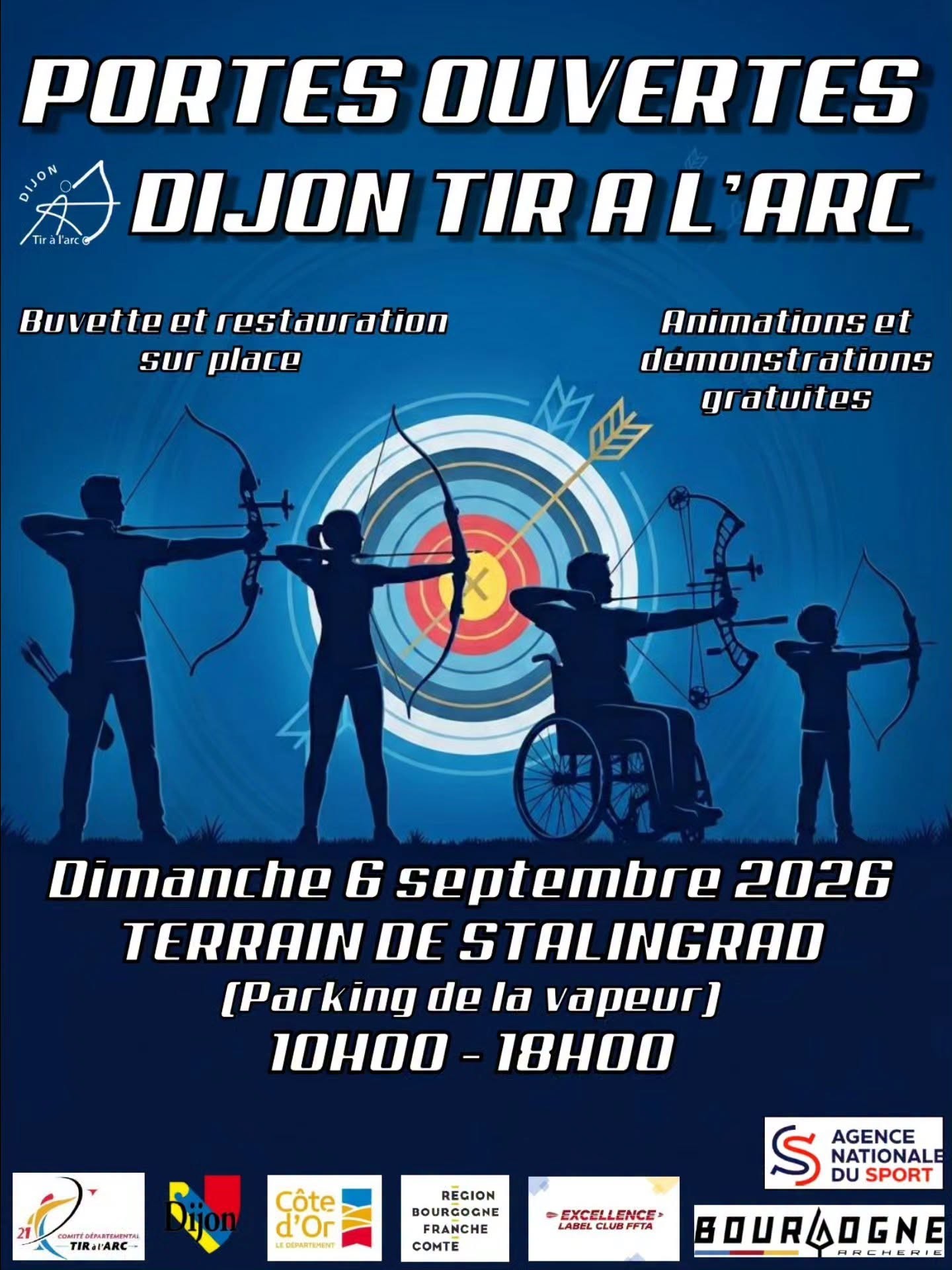 Portes ouvertes de la 1ère compagnie d'arc
