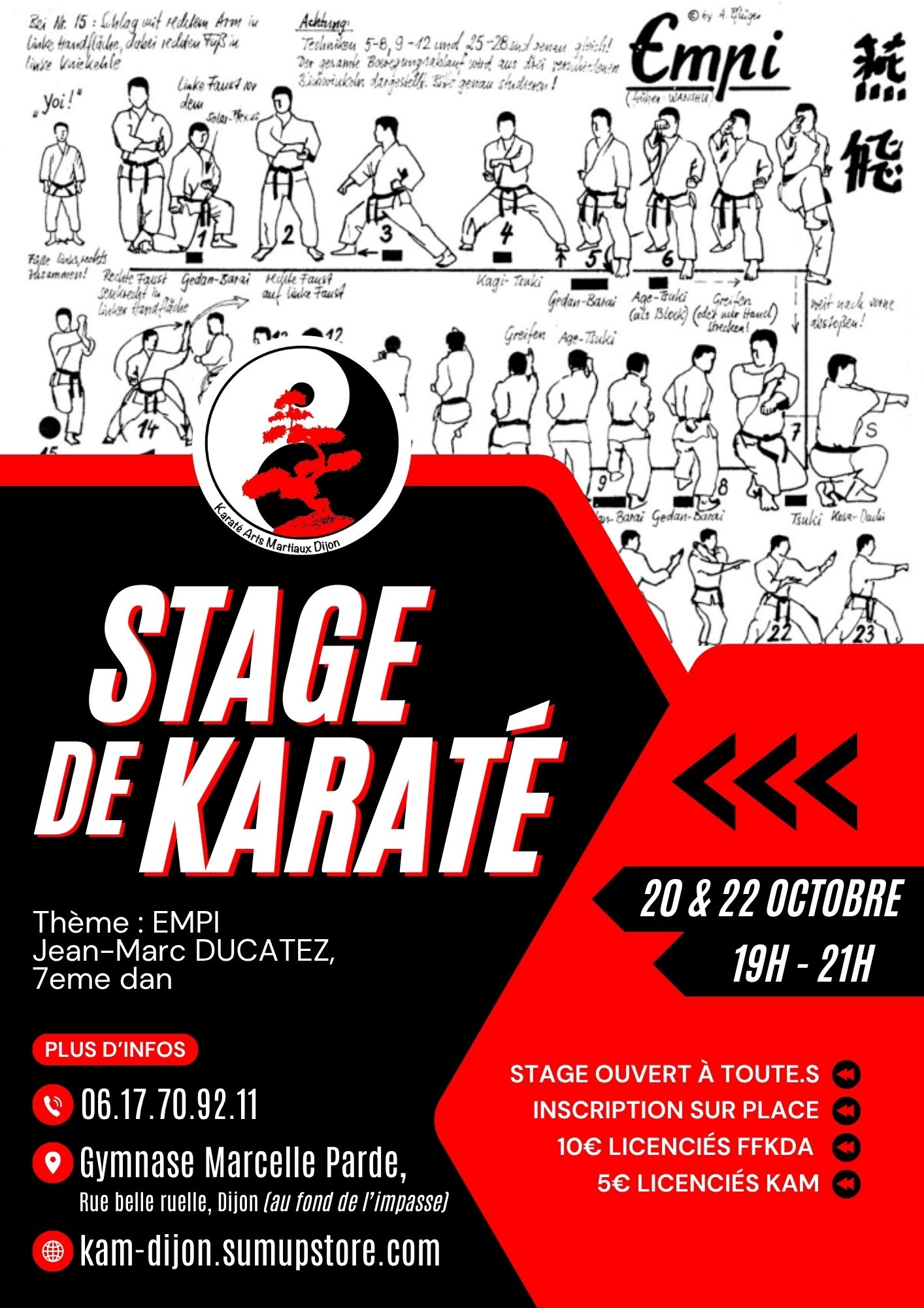 Stage de karaté