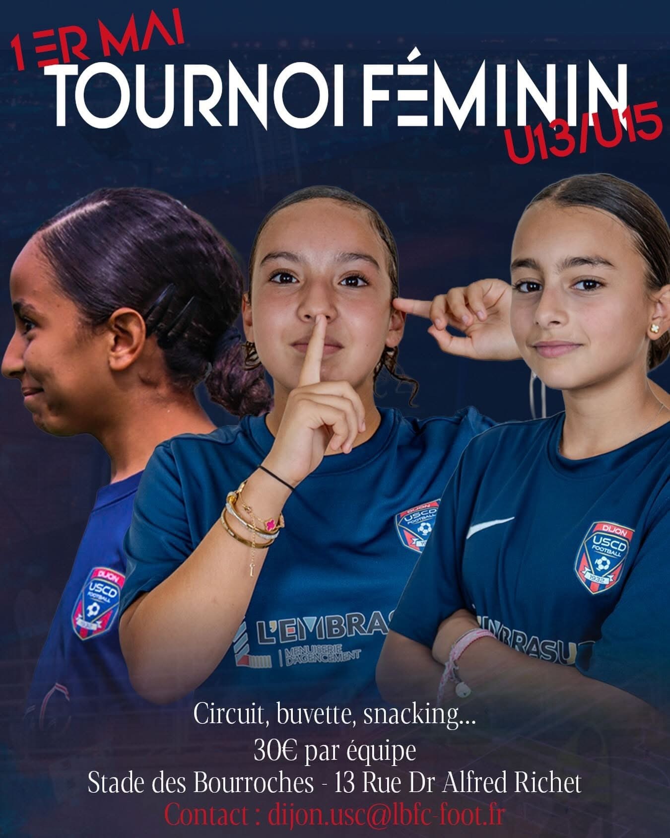 Tournoi féminin U13/U15