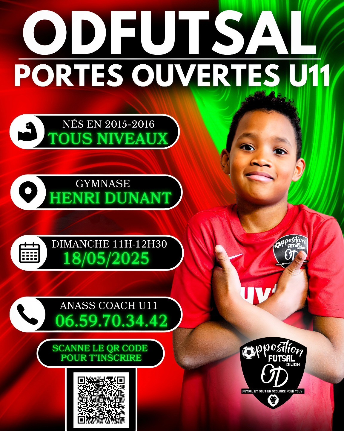 OD futsal : Portes ouvertes U11