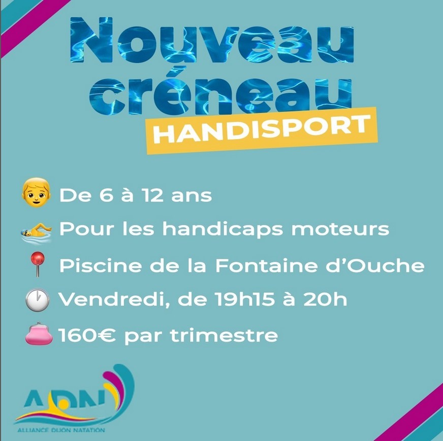 Nouveau créneau handisport