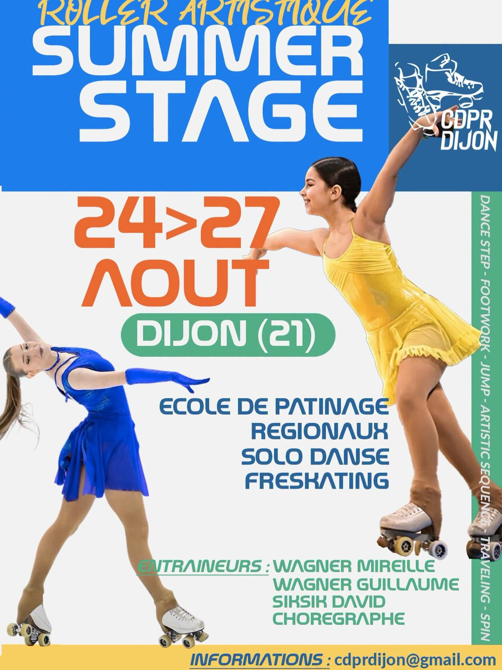 Roller artistique summer stage