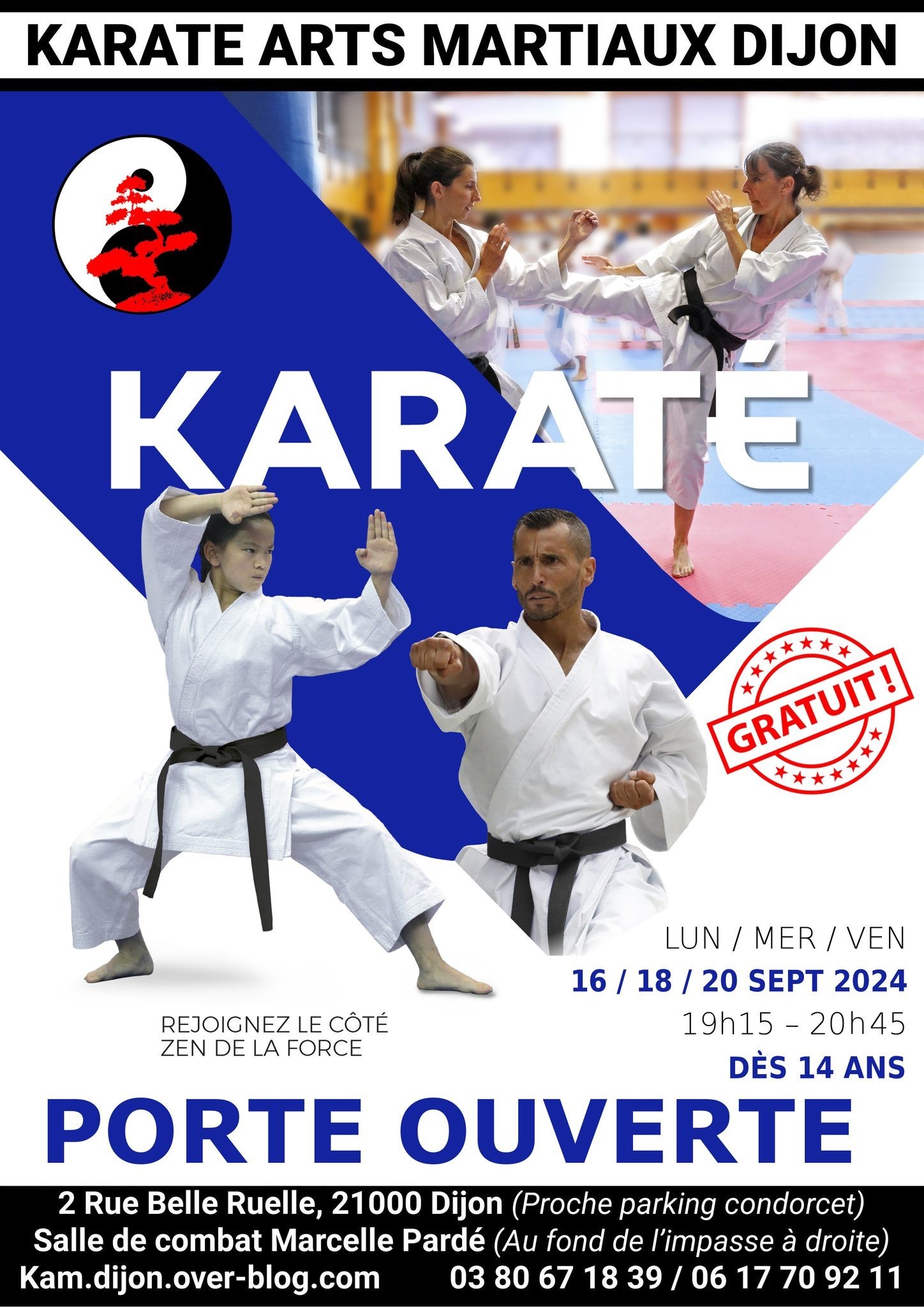 Porte ouverte Karaté