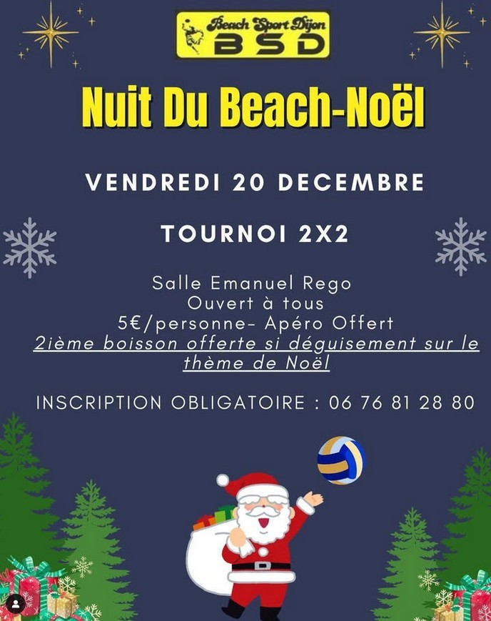 Nuit du beach Noël