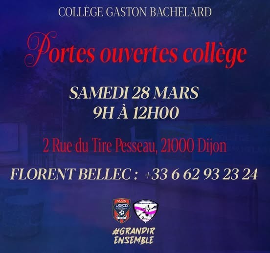 USCD foot : Portes ouvertes collège