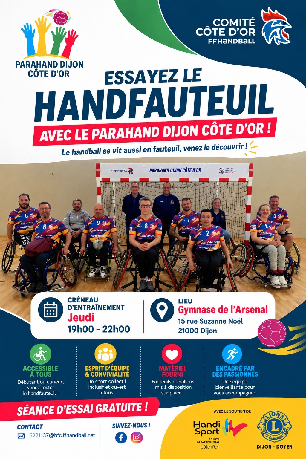 Essayez le handfauteuil