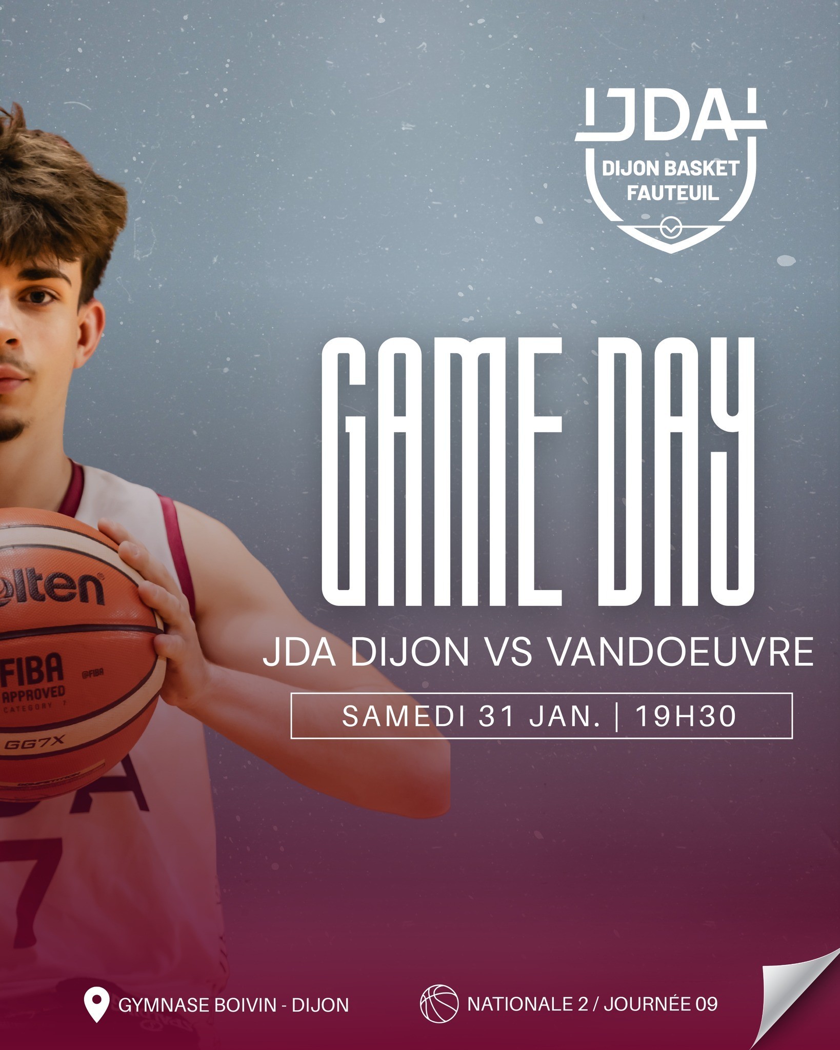JDA Basket Fauteuil / Vandoeuvre