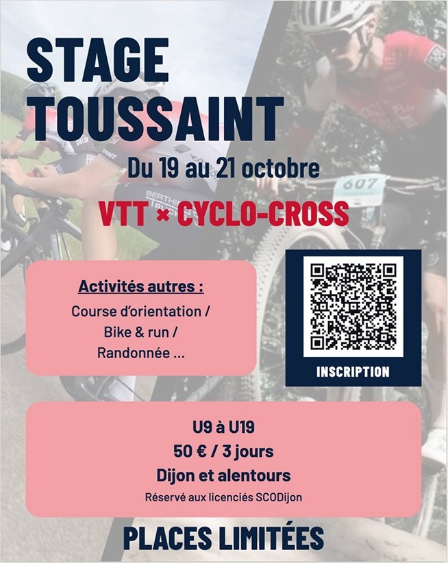 Stage Toussaint : VTT x Cylos-cross