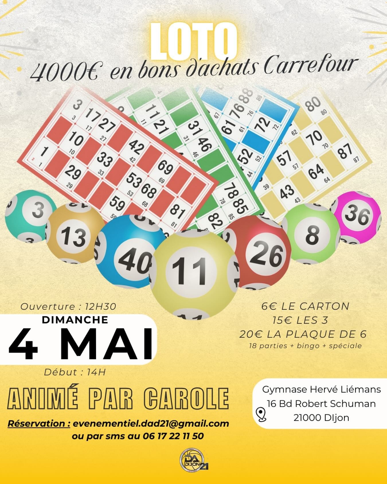 Loto de DA Dijon21