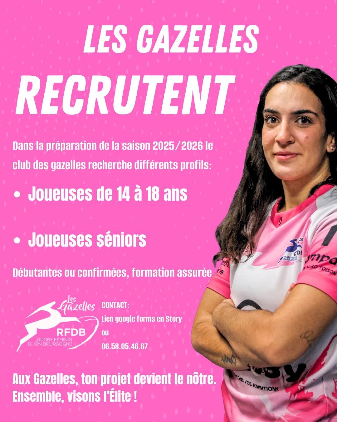 Les gazelles recrutent