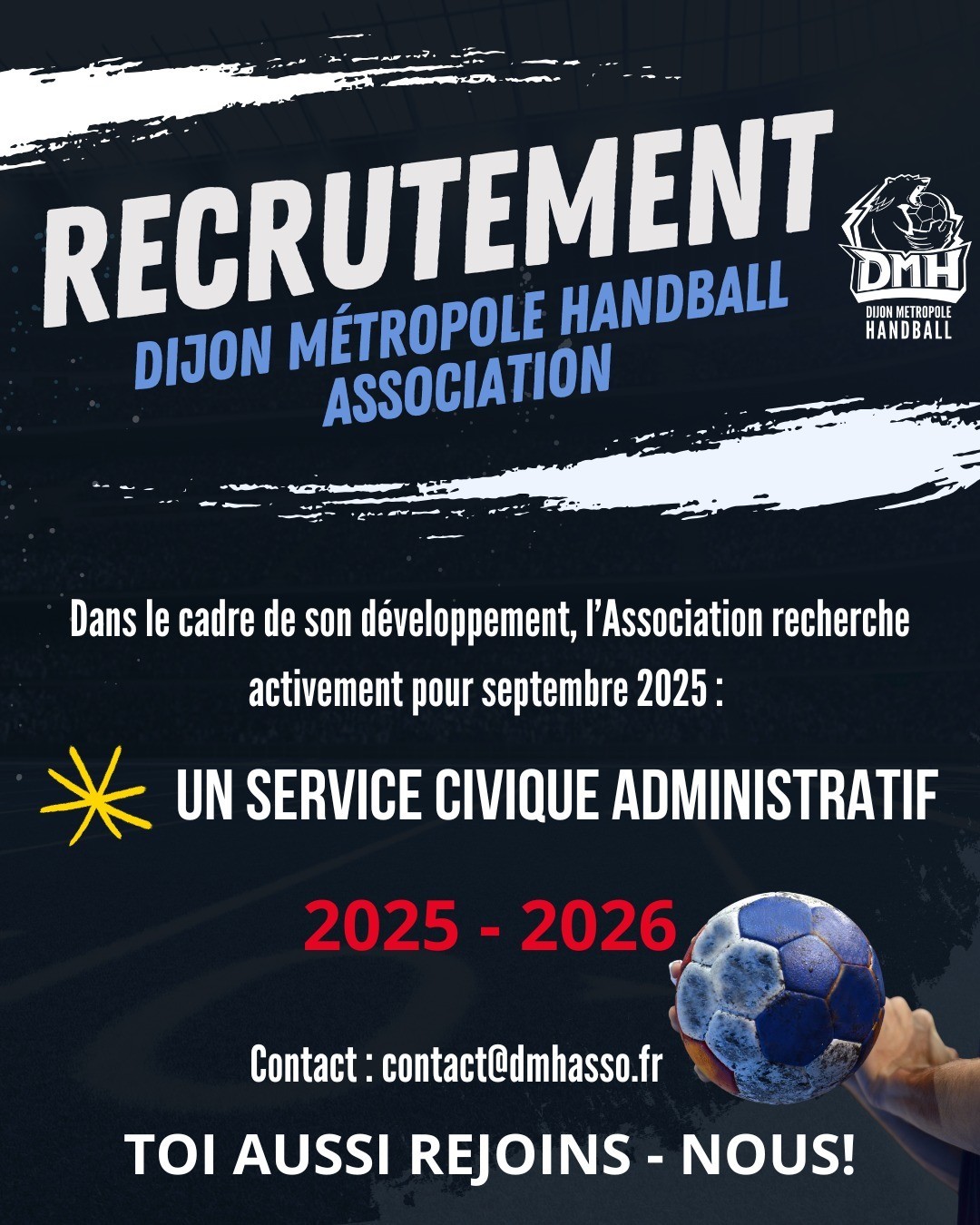 Le DMH association recrute