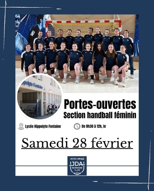 Portes ouverts section handball féminin