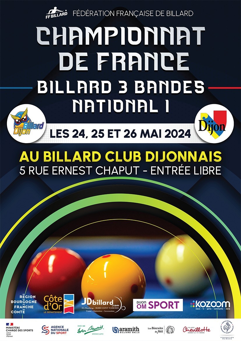 Championnat de France de billard 3 bandes national 1