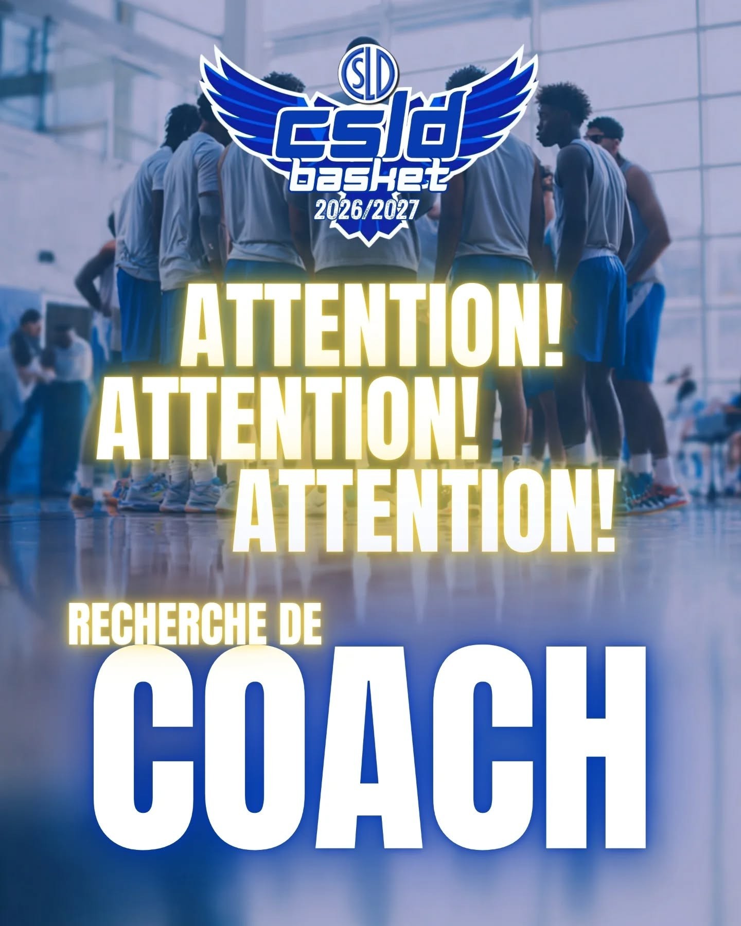 Le CSLD est en recherche de coach