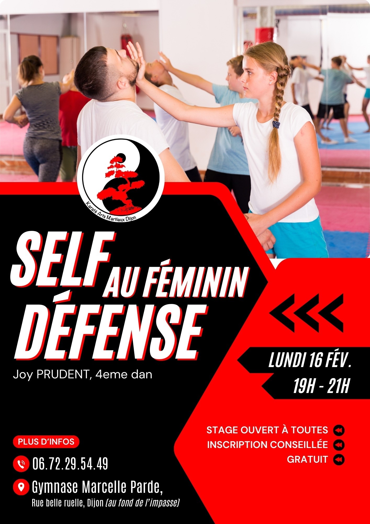 Self défense au féminin