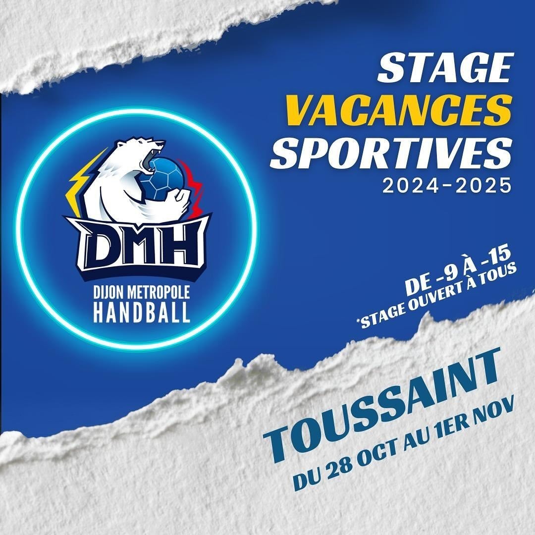 Stage vacances sportives organisé par le DMH