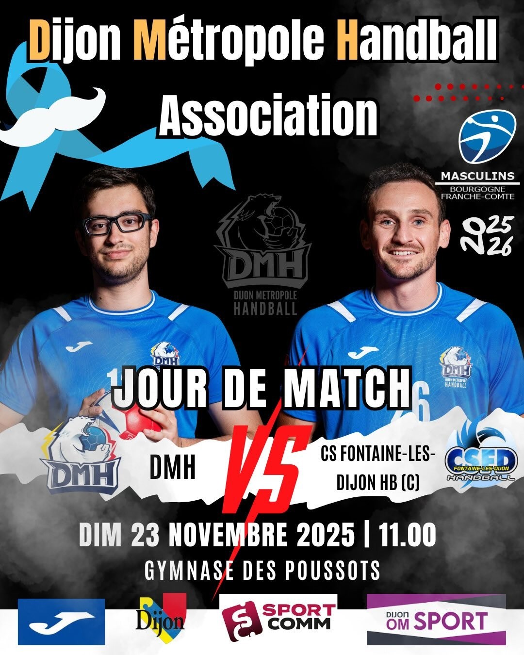 Dijon métropole handball association / CS Fonainte les Dijon handball