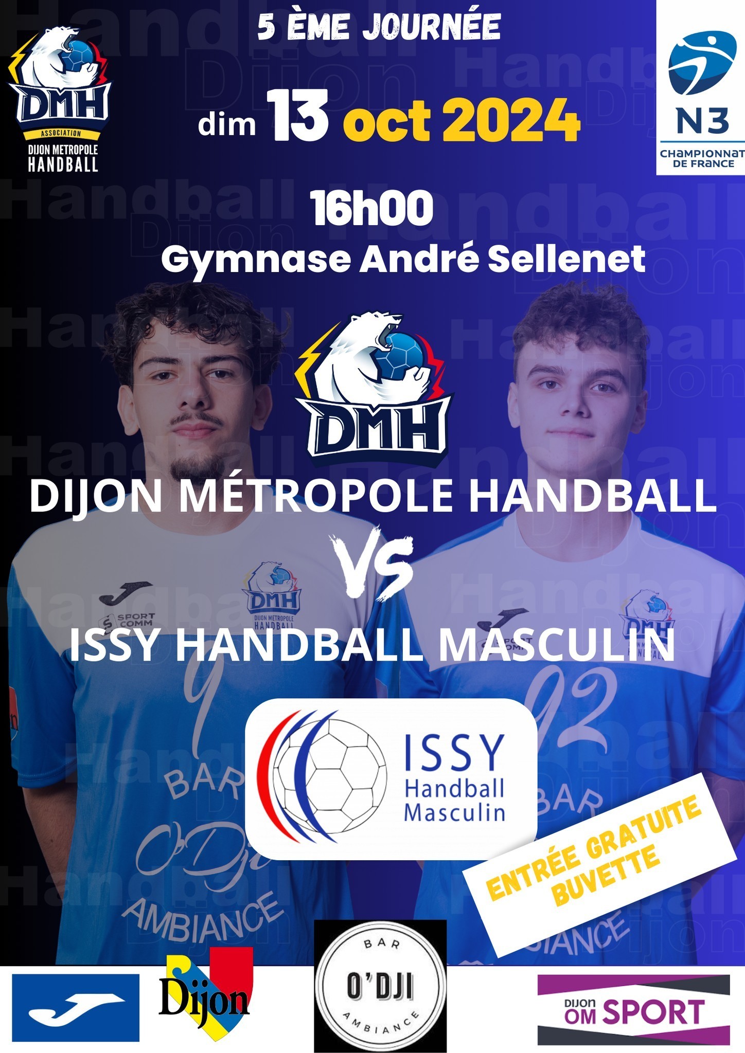 DMH / Issy handball masculin