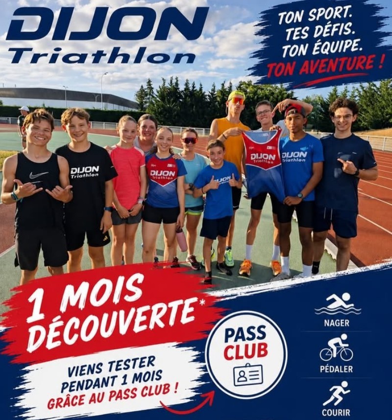 La section jeunes du Dijon Triathlon recrute
