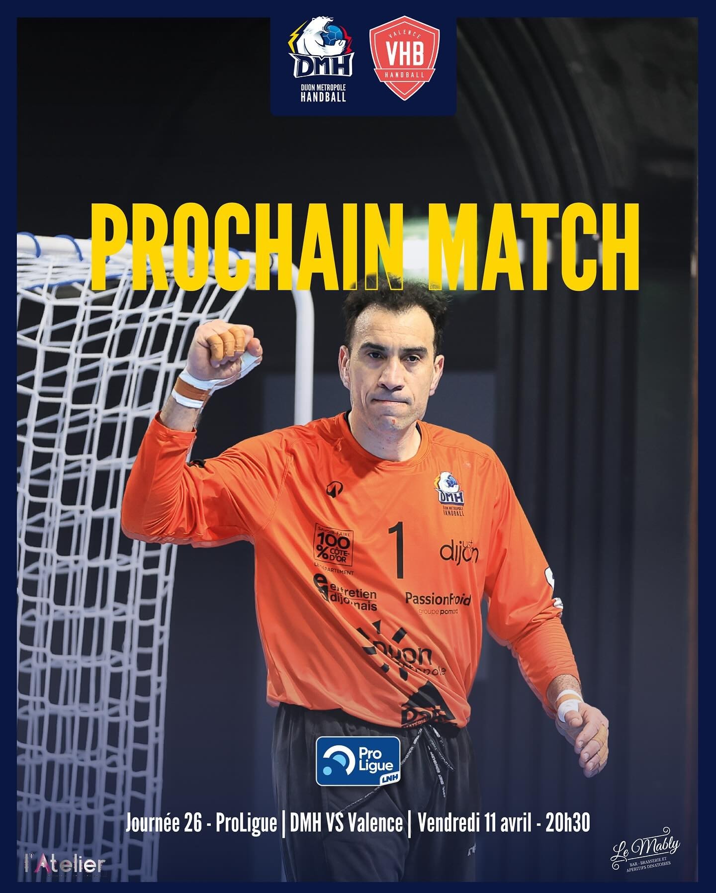 Dijon métropole handball / Valence