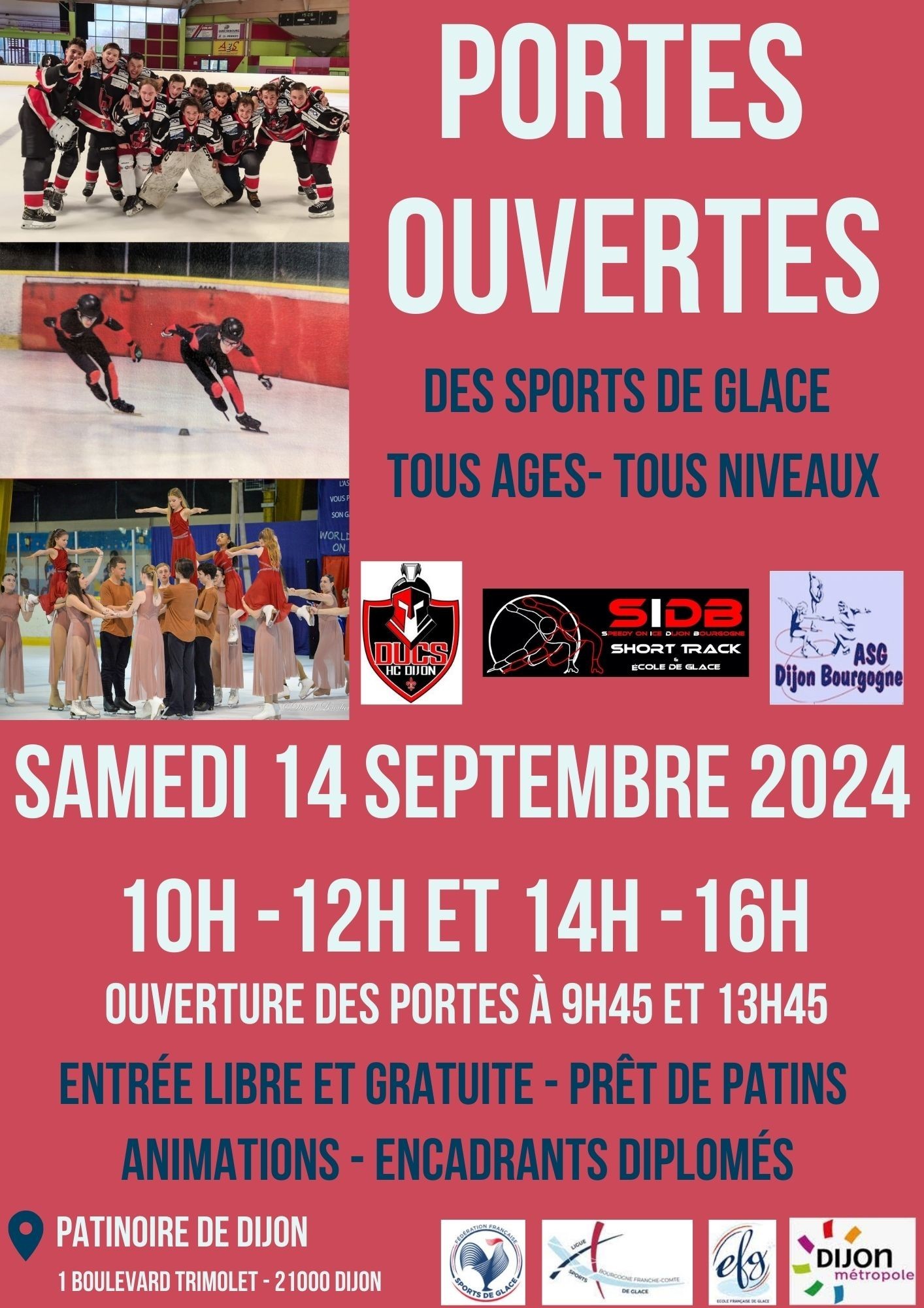 Portes ouvertes des sports de glace