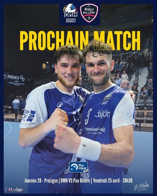 Dijon métropole handball / Pau Billère
