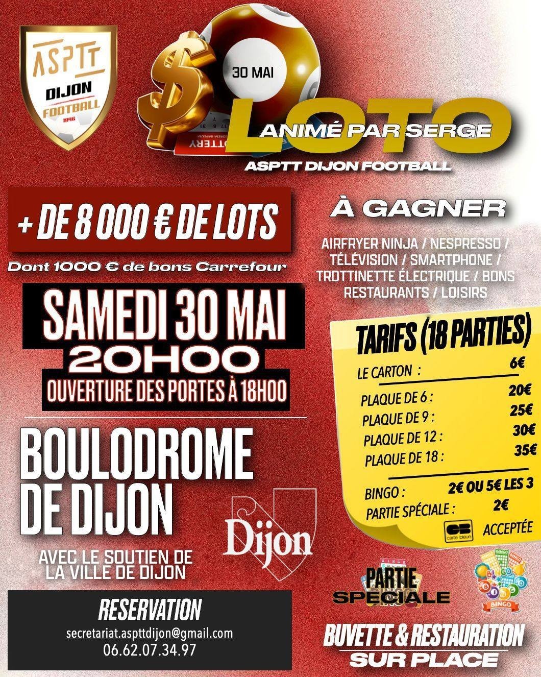 ASPTT football : loto