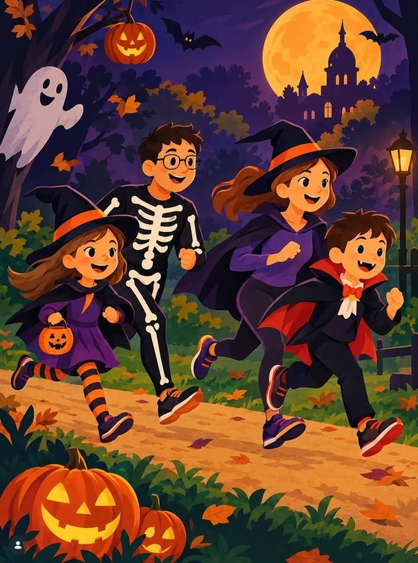 LA RUNNING FAMILY FÊTE HALLOWEEN !
