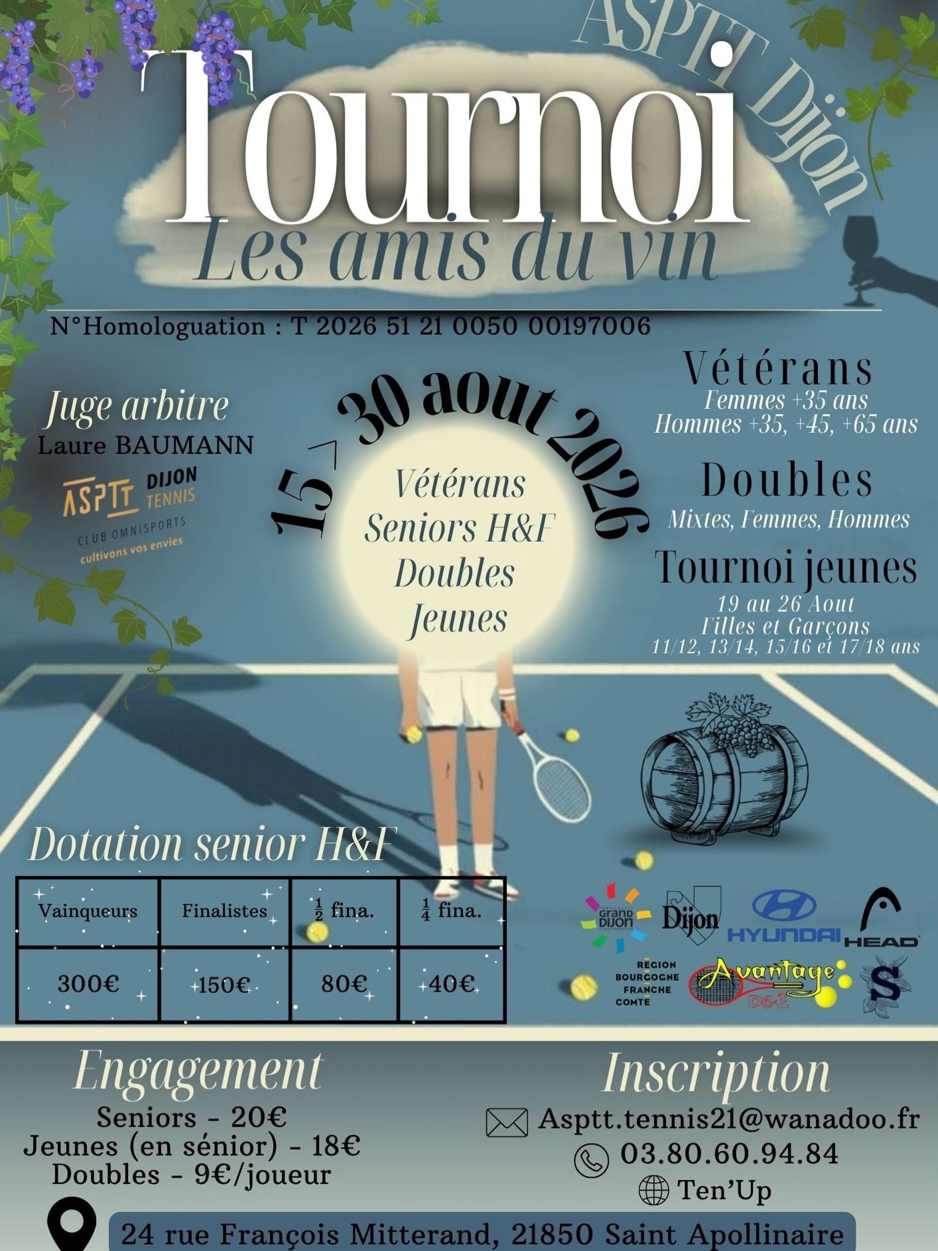 Tournoi les amis du vin