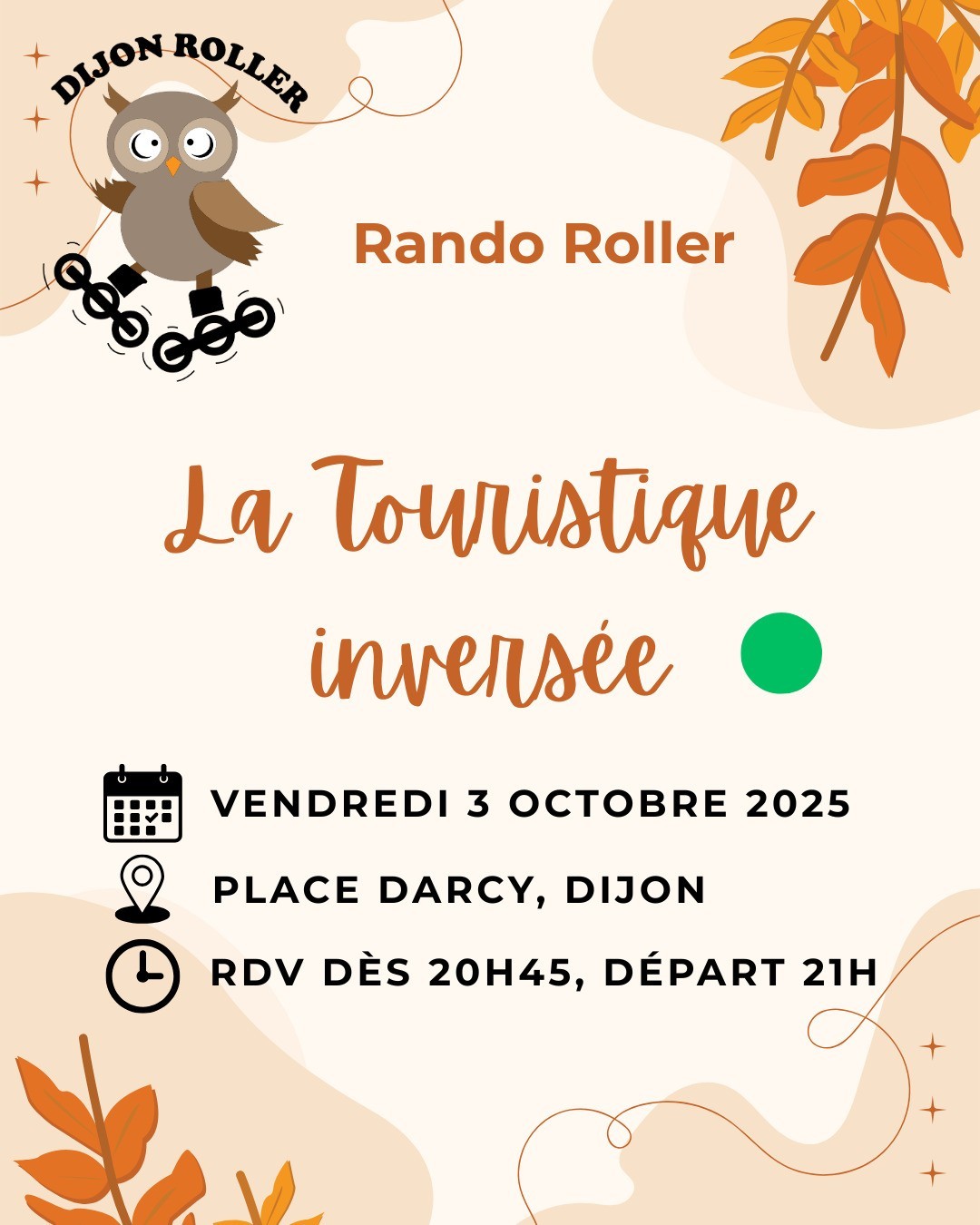 Rando roller "la touristique inversée