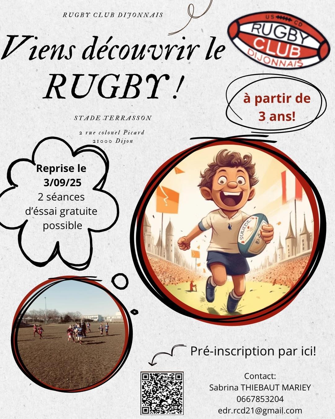 Visn découvrir le rugby !