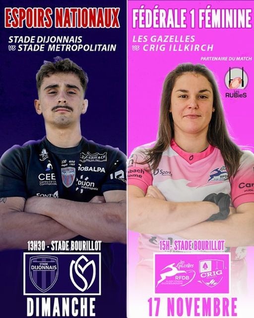 Après-midi rugby dimanche 17 novembre