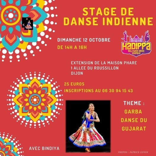 Stage de dans indienne