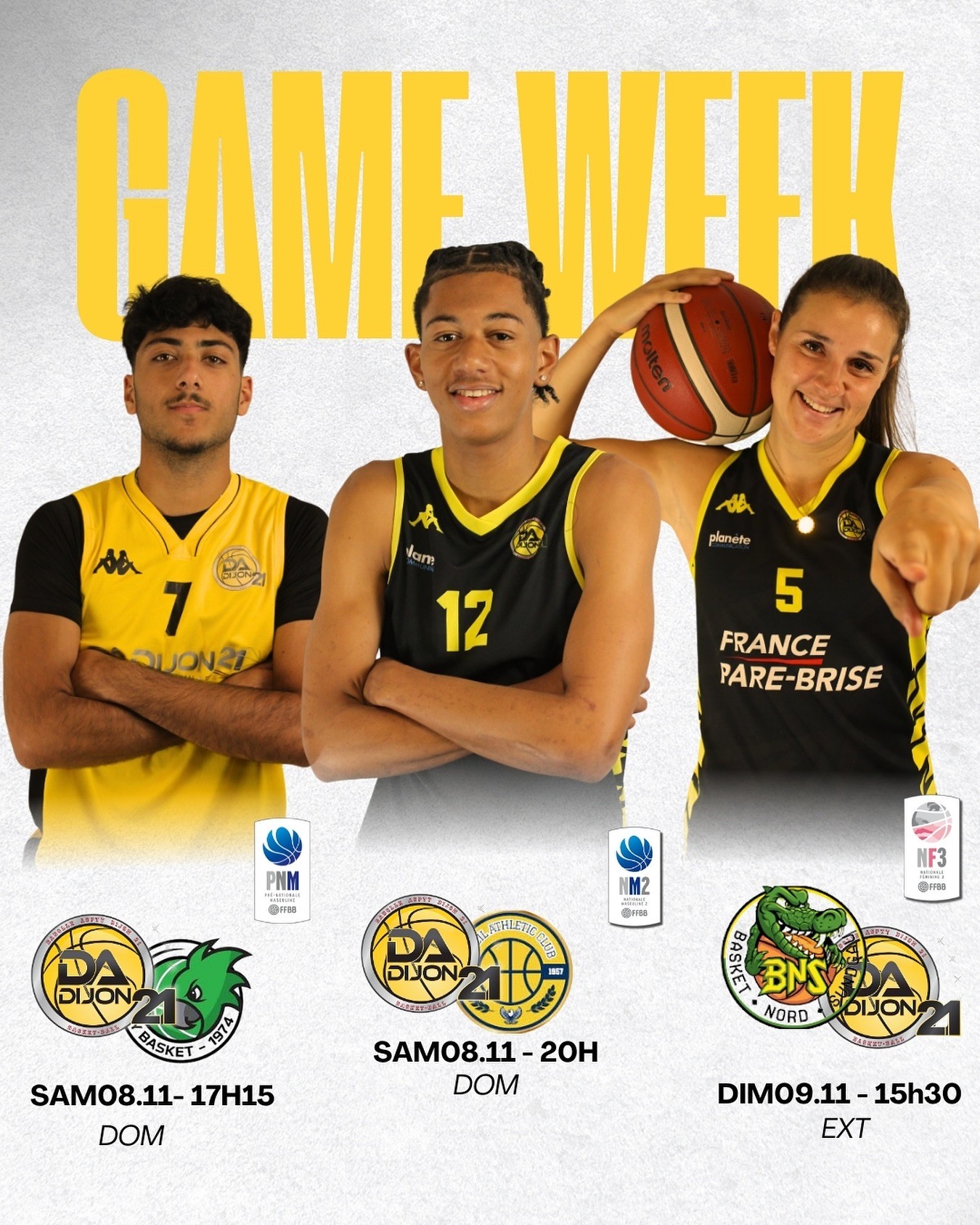 Game week Da Dijon 21