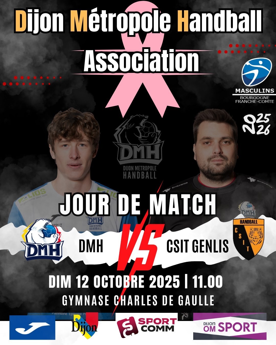 Dijon métropole handball / Csit Genlis